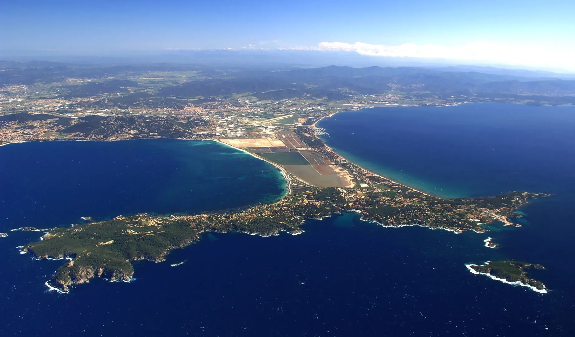 Vue aérienne giens